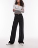 ARKET Lupine high rise wide leg jeans in washed black