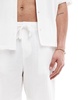 Bershka textured shorts in white - part of a set