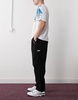 Aape by A Bathing Ape pull on straight leg carpenter pants in black