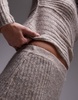 Topshop knitted skirt with asymmetric hem in oat - part of a set