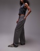 ARKET Shore low waist relaxed boyfriend fit jeans in soft gray wash