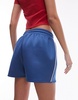 Topshop sporty pictot running shorts in mid blue - part of a set