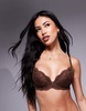 Ann Summers A-G Sexy lace plunge bra in brown