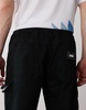 Aape by A Bathing Ape pull on straight leg carpenter pants in black