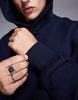 ASOS DESIGN premium heavyweight oversized hoodie in navy