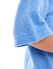 & Other Stories alpaca short sleeve knit sweater in blue