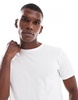 Brave Soul midweight short sleeve t-shirt in white