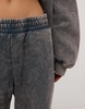 Weekday oversized sweatpants in blue acid wash - part of a set