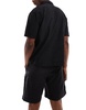 Bershka linen look shorts in black - part of a set