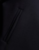 ASOS DESIGN oversized boxy sweatshirt with pockets in black