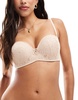 Cotton On everyday lace strapless push up bra in frappe