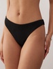 Weekday Ava crinkle brazilian bikini bottom in black