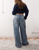 COLLUSION X007 XL baggy jeans in light wash