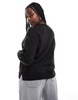 Brave Soul Plus crew neck sweater in black