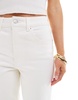 ASOS DESIGN Petite comfort stretch straight leg jeans in ecru