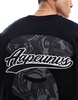 Aape By A Bathing Ape back print logo T-shirt in black