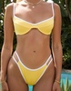 Dippin' Daisy's west coast underwire bikini top in sunshine