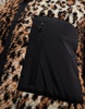 ASOS DESIGN borg fleece coat in leopard print