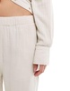 Mango linen look straight leg pants in light beige - part of a set