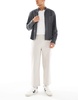 Bershka wide leg tailored pants in beige