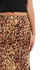 Reclaimed Vintage lingerie slip skirt in leopard print