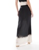 ASOS DESIGN maxi skirt in ombre print - part of a set