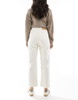 ASOS DESIGN comfort stretch straight jean in white