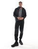 Polo Ralph Lauren hybrid polar fleece full zip hoodie in black - part of a set