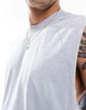 Bershka worker tank in gray