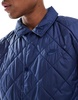 Nike Club quilted jacket in navy