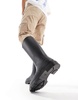 ASOS DESIGN wellington boots in black