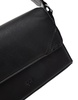 Bershka detailed crossbody bag in black