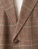 ASOS DESIGN slouchy oversized blazer in brown plaid