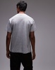 ARKET heavy weight jersey t-shirt in light gray