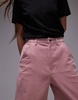 ARKET Amber cord barrel leg pants in pink