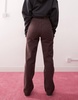 Reclaimed Vintage high rise straight leg jeans in brown