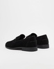 ASOS DESIGN snaffle detail loafers in black