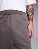 ASOS DESIGN premium heavyweight oversized sweatpants 400gsm in brown