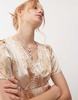 Reclaimed Vintage midi tea dress in floral print