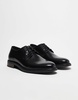ASOS DESIGN lace up derby shoes in black
