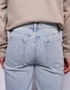 ASOS DESIGN straight leg jeans in light wash blue