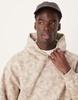 Abercrombie & Fitch Essentials hoodie in beige camo print