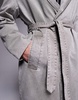 ASOS DESIGN oversized trench coat in washed stone