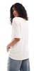 ONLY Grow & Glow print oversized T-shirt in light pink