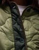 Topshop patchwork quilted liner jacket in multi
