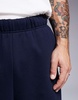 ASOS DESIGN premium heavyweight oversized sweatpants 400gsm in navy