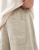 Bershka rustic shorts in sand