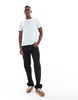 Brave Soul short sleeve t-shirt with raw hem in mint green