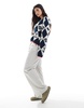 Miss Selfridge nautical jacquard cardigan in navy