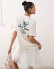 Aape By A Bathing Ape logo t-shirt in ivory
